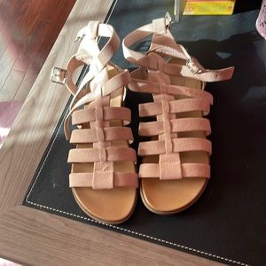 Rose pink sandals